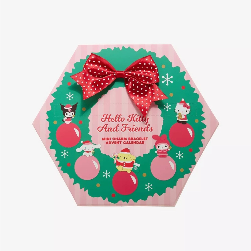 Hello Kitty And Friends Advent Calendar Bracelet Set Hot Topic Sanrio Christmas